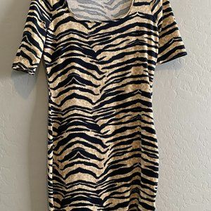 Venus Animal print Mini Dress